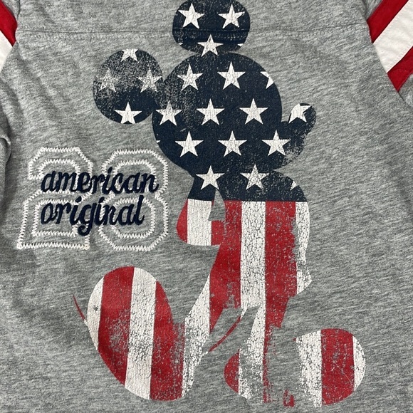 Disney distressed Mickey Mouse flag shirt - Picture 2 of 4